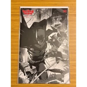 Batman and Robin Issue 1 Simone Di Meo Black White Variant DC Comics 2023